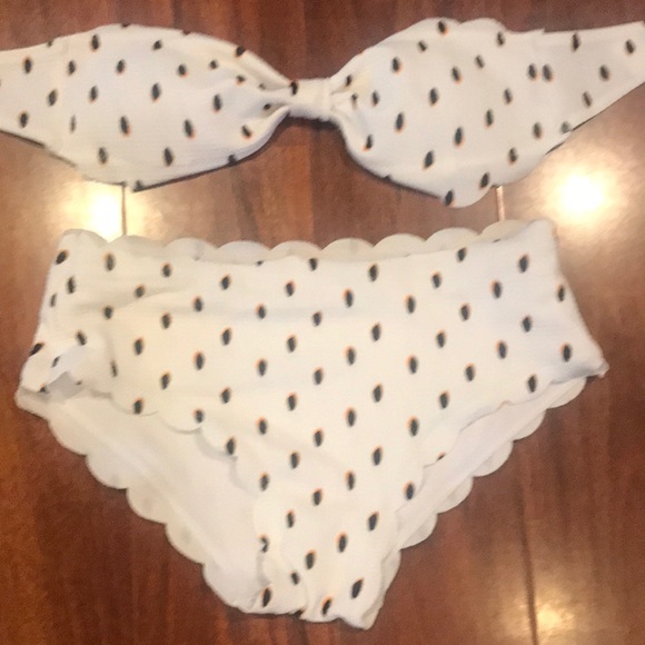Other - 3/$20 white Strapless Bikini